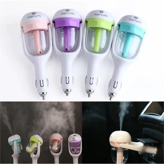 Car Air Humidifier Aroma Mist Purifier