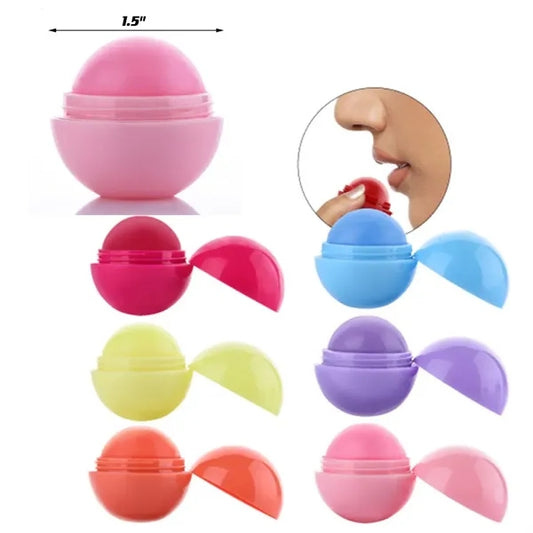 Colorful Lip Balm Moisturizer Ball