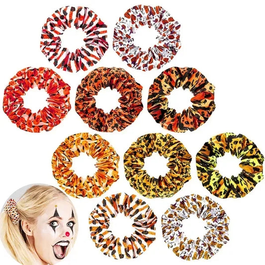Custom Full Color Elastic Hair Scrunchies