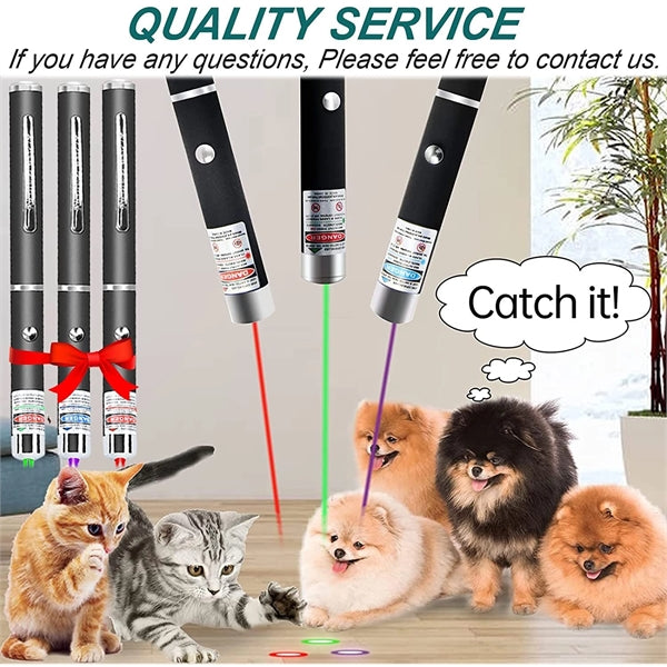Red LED Light Pointer Cat Toys