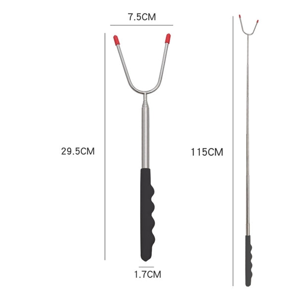 Telescoping Marshmallow Roasting Sticks