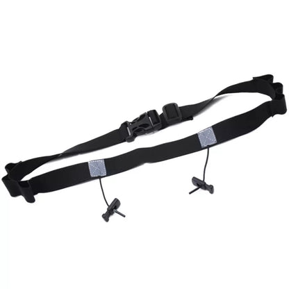 Reflective Multifunction Race Number Belt