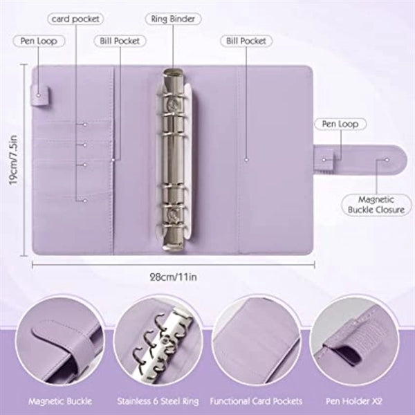 Hard cover Leather Journal With Binder