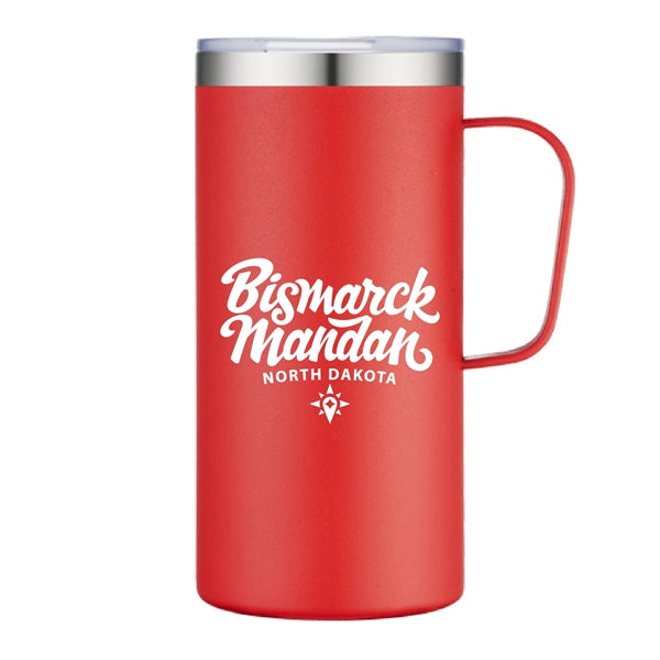 20oz.Travel Stainless Insulated w/ Lid & Handle for Hot&Iced