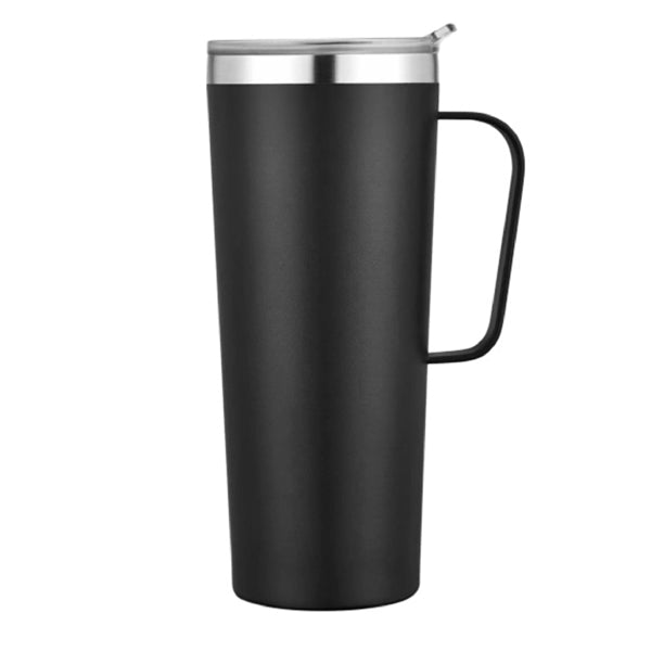 28 oz. Travel Stainless Insulated w/ Lid & Handle, Keeps Hot