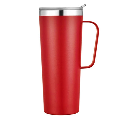 28 oz. Travel Stainless Insulated w/ Lid & Handle, Keeps Hot
