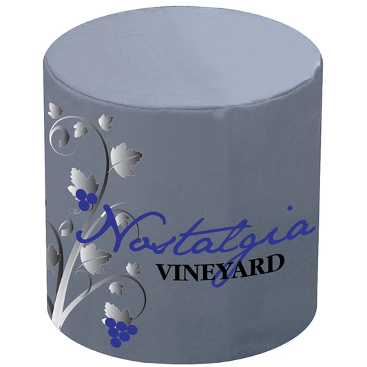 30" Round Customized Fitted Style Table Cover