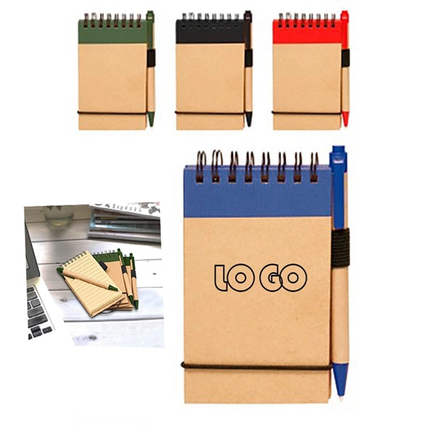 Eco Notebook Jotter With Pen