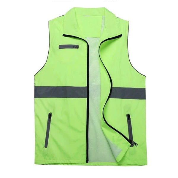Custom Construction Parking Traffic Reflective Safety Vest