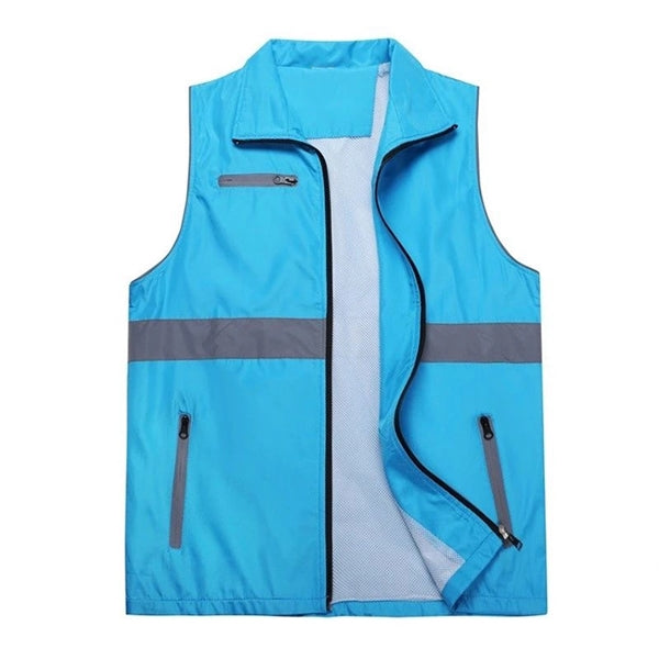 Custom Construction Parking Traffic Reflective Safety Vest
