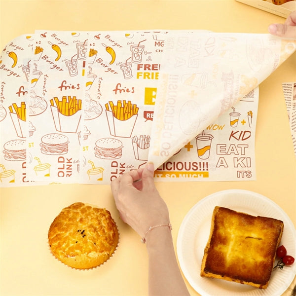 Hamburger Greaseproof Wrapping Paper