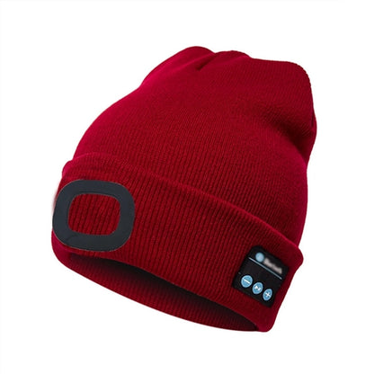 Bluetooth Beanie Hat with Light