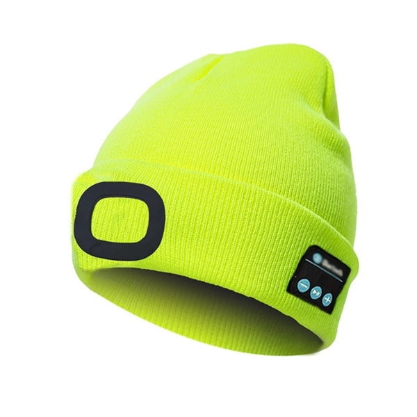 Bluetooth Beanie Hat with Light