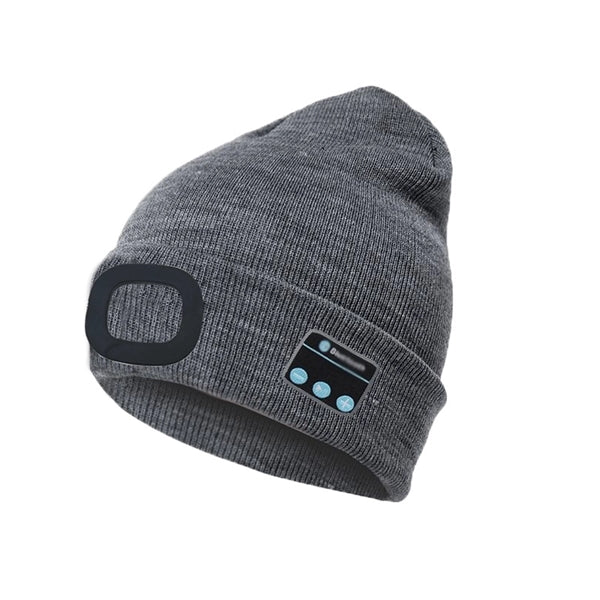 Bluetooth Beanie Hat with Light