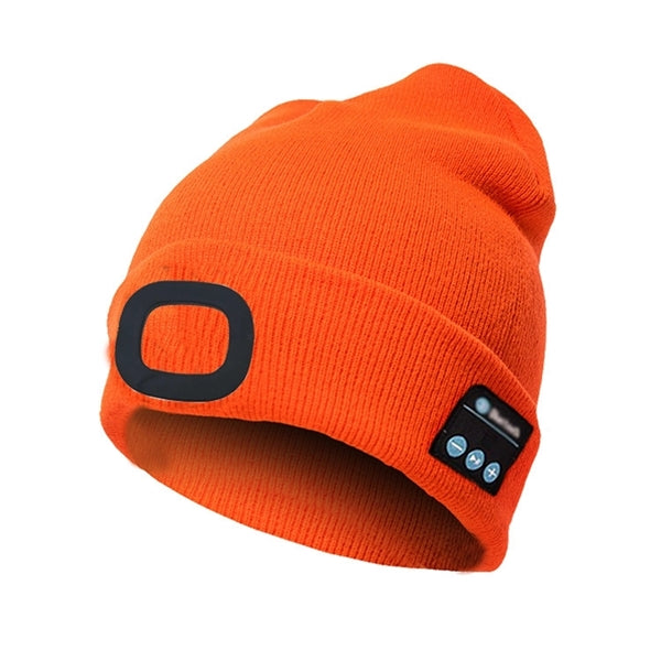 Bluetooth Beanie Hat with Light