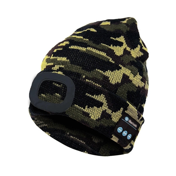 Bluetooth Beanie Hat with Light