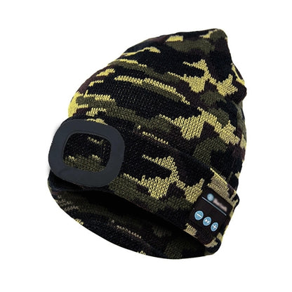 Bluetooth Beanie Hat with Light