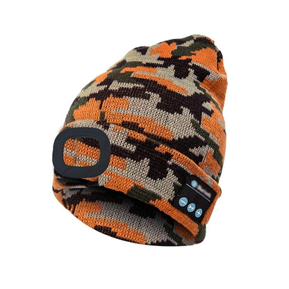 Bluetooth Beanie Hat with Light