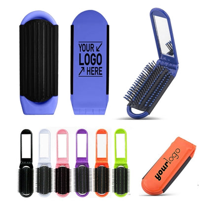 Popup Hairbrush Mirror