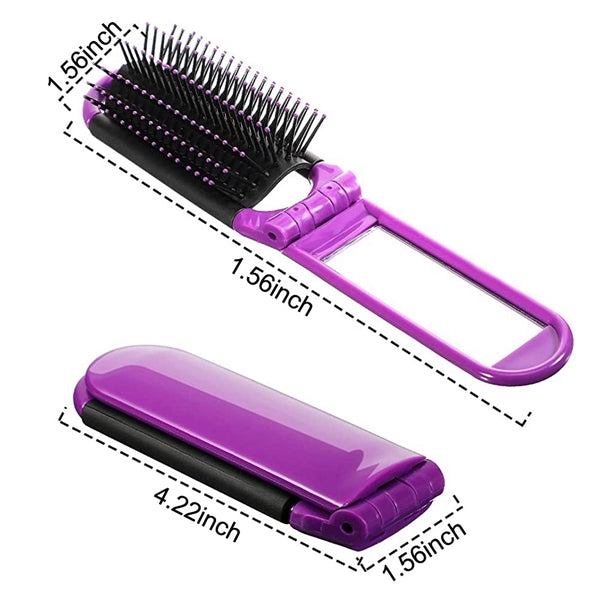 Popup Hairbrush Mirror