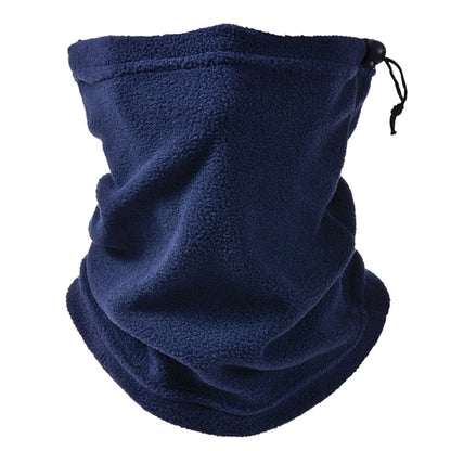 3 in 1 Beanie Hat Neck Gaiter Mask with Drawstring