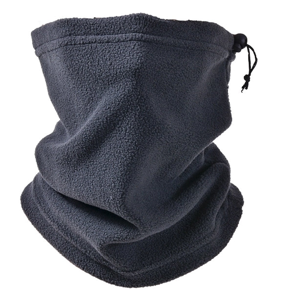 3 in 1 Beanie Hat Neck Gaiter Mask with Drawstring