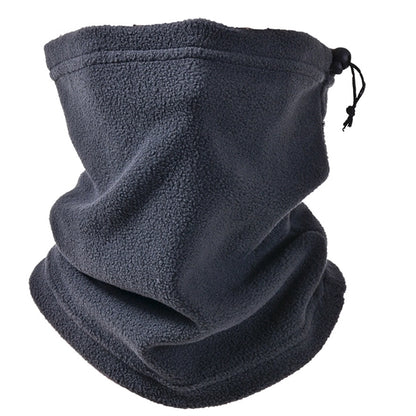 3 in 1 Beanie Hat Neck Gaiter Mask with Drawstring