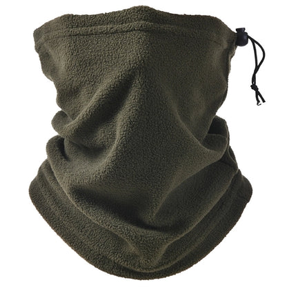 3 in 1 Beanie Hat Neck Gaiter Mask with Drawstring