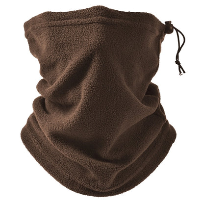 3 in 1 Beanie Hat Neck Gaiter Mask with Drawstring