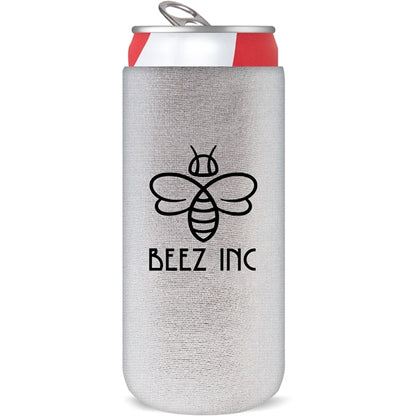 12 oz Slim Metallic Neoprene Can Cooler