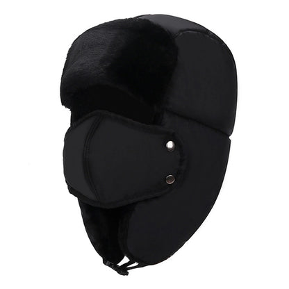 Winter Trapper Hat With Ear Flap & Ski Mask