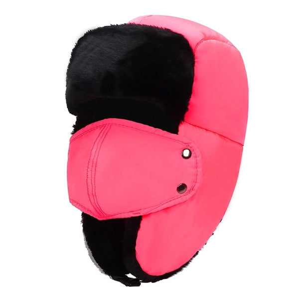 Winter Trapper Hat With Ear Flap & Ski Mask