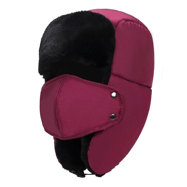 Winter Trapper Hat With Ear Flap & Ski Mask