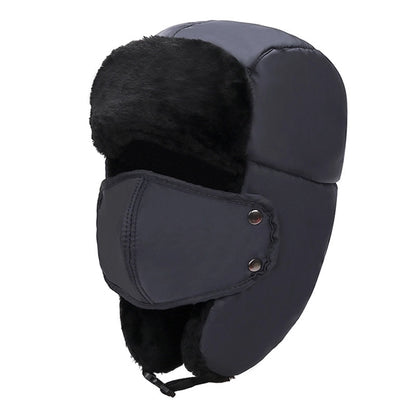 Winter Trapper Hat With Ear Flap & Ski Mask