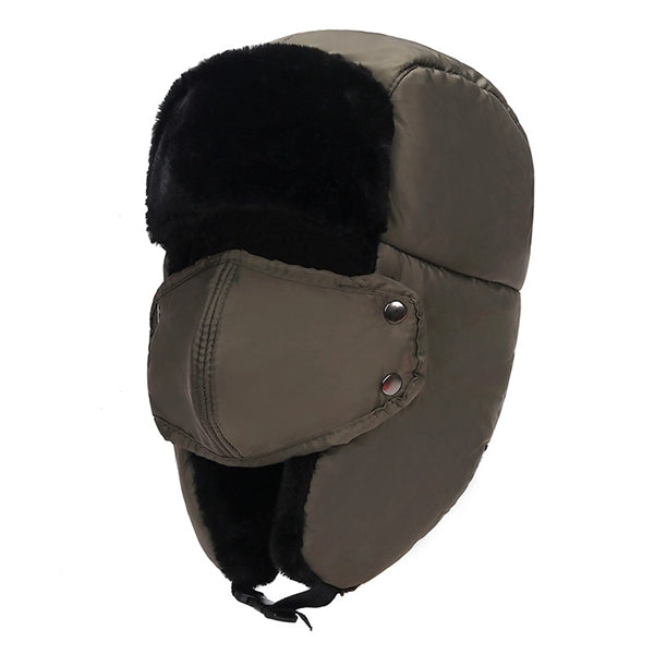 Winter Trapper Hat With Ear Flap & Ski Mask