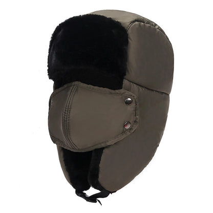 Winter Trapper Hat With Ear Flap & Ski Mask