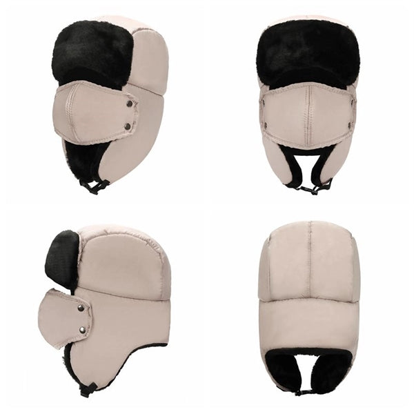 Winter Trapper Hat With Ear Flap & Ski Mask