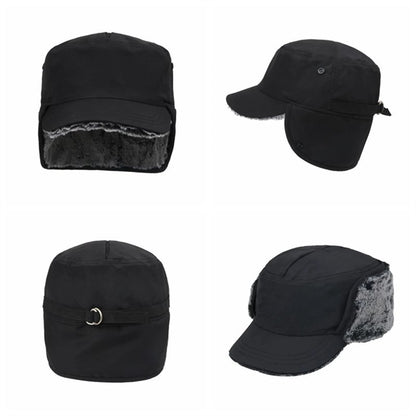 Windproof Trapper Hat with Ear Flaps