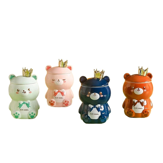 17 oz.Cute Bear Ceramic Mug with Handle