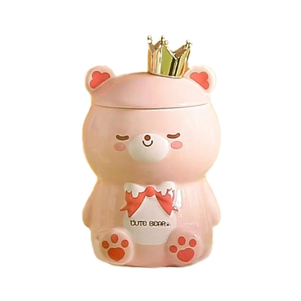 17 oz.Cute Bear Ceramic Mug with Handle