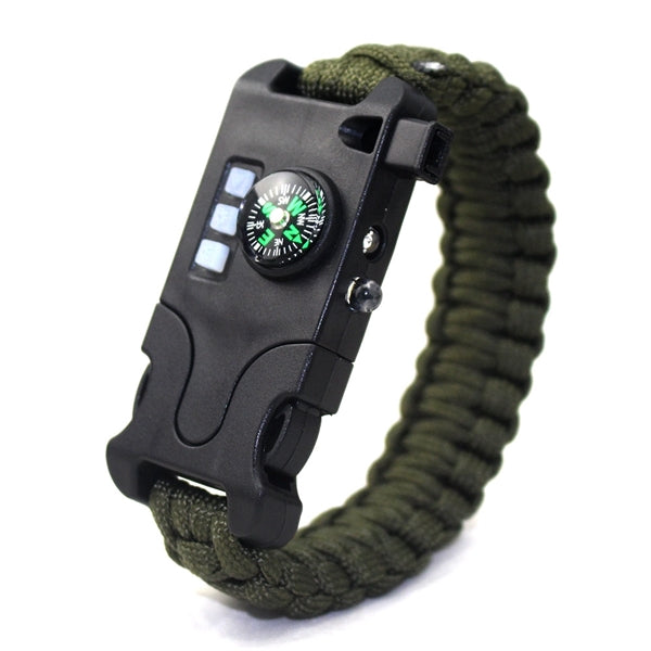Multifunctional SOS Survival Bracelet