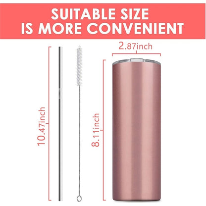 Stainless Steel Skinny Tumbler 20oz