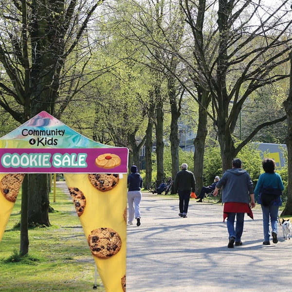 6.5' Premium Tent Corner Banner Set