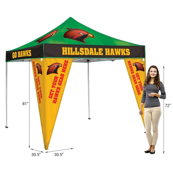 10' Premium Tent Corner Banner Set