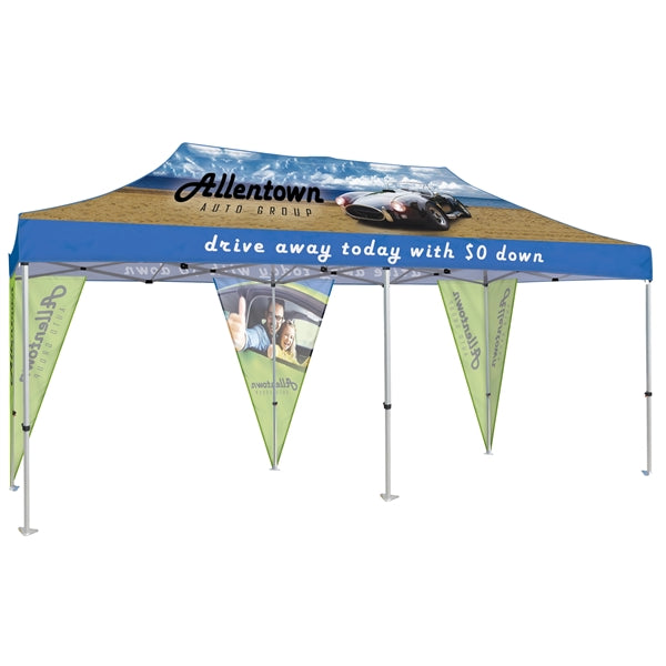 20' Premium Tent Corner Banner Set