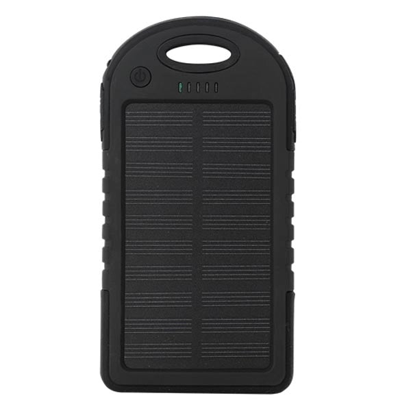 4000 MAH SOLAR POWER BANK WITH CARABINER