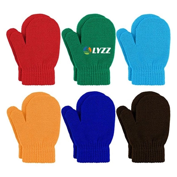 Toddler Knitted Mittens