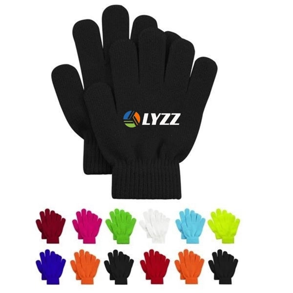 Kids Knitted Gloves