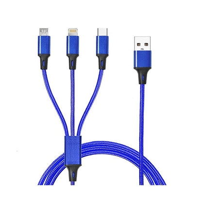 Taft Avenue 3 in 1 Nylon Braided Charging Cable