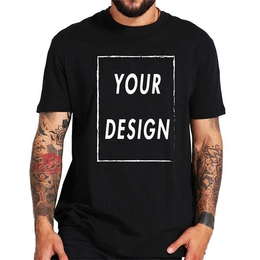 Custom Short Sleeve Round Neck T Shirts